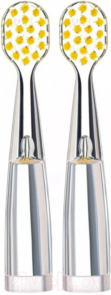 Изображение товара Набор насадок для зубной щетки Revyline RL 025 / 6170 (2шт, желтый)