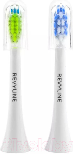 Изображение товара Набор насадок для зубной щетки Revyline Old RL 040 / 6026 (2шт, белый)