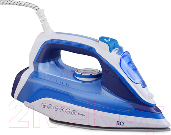 Изображение товара Утюг BQ SI1002 (белый/синий)