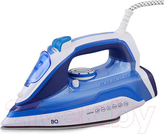 Изображение товара Утюг BQ SI1002 (белый/синий)