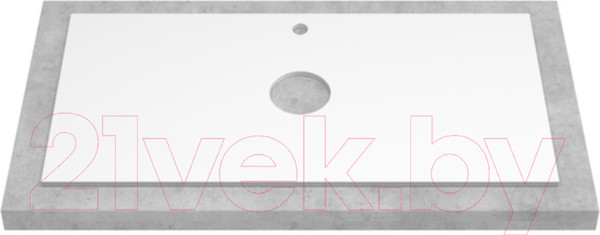 Изображение товара Тумба под умывальник ЗОВ Кито 60 / K60LW0MWMC-KP13W (белый/белый матовый)