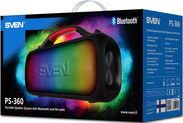 Изображение товара Портативная колонка Sven PS-360