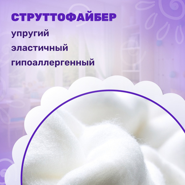 Изображение товара Матрас в кроватку Капризун Джангл Симпл Струтто 60x120 / 413069