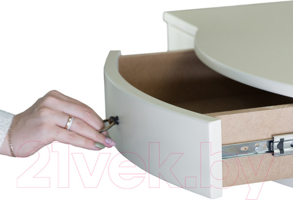 Изображение товара Консольный столик Мебелик Берже 15 (слоновая кость)