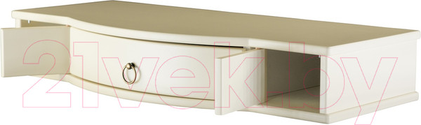 Изображение товара Консольный столик Мебелик Берже 15 (слоновая кость)