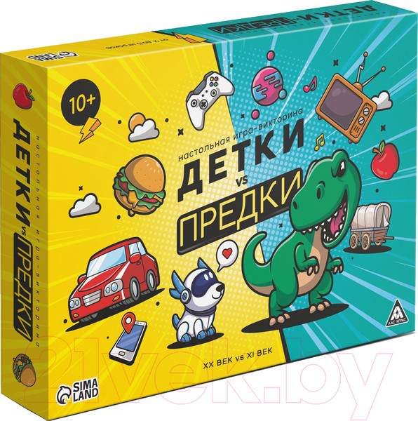 Изображение товара Настольная игра Лас Играс Викторина Детки vs предки / 7354560