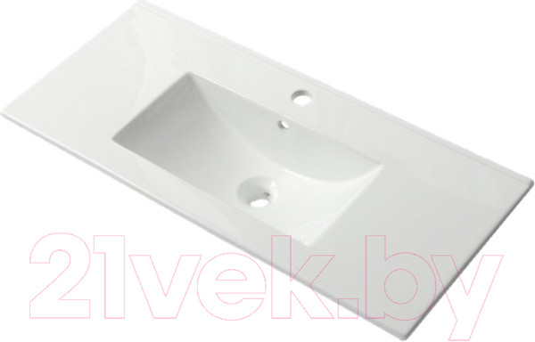 Изображение товара Тумба с умывальником ЗОВ Парма 100 / P100LA0MAMC1B-OL100 (аттик)