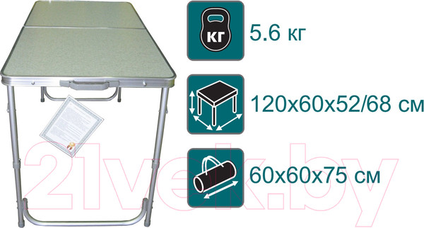 Изображение товара Стол складной Canadian Camper CC-TA433