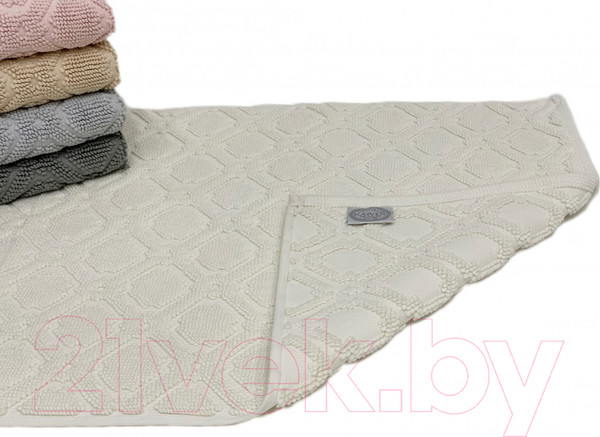 Изображение товара Коврик для ванной Karven Tile / KV 434 (Krem/крем)