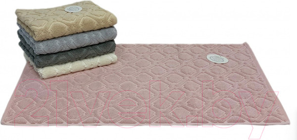 Изображение товара Коврик для ванной Karven Tile / KV 434 (Pembe)