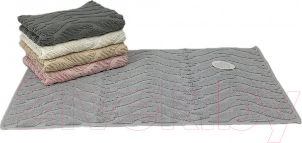 Изображение товара Коврик для ванной Karven Wawe / KV 434 (Acik Gri)