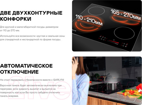 Изображение товара Электрическая варочная панель Garlyn H-400