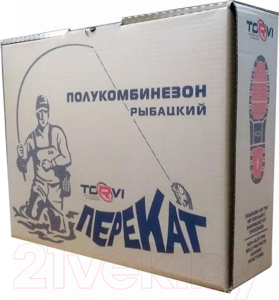 Изображение товара Полукомбинезон для охоты и рыбалки Torvi Перекат ПКРВ 03 ТЭП 0 43/44 (р-р 43-44)