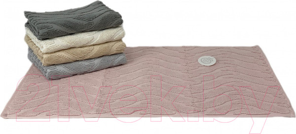 Изображение товара Коврик для ванной Karven Wawe / KV 434 (Pembe)