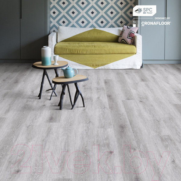 Изображение товара Виниловый пол SPC Floor Etna Дуб Гарда 4000