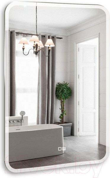 Изображение товара Зеркало Silver Mirrors Стив 60x80 / LED-00002405