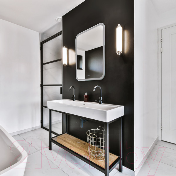 Изображение товара Зеркало Silver Mirrors Стив 60x80 / LED-00002405