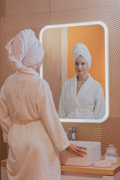 Изображение товара Зеркало Silver Mirrors Стив 68.5x91.5 / LED-00002344