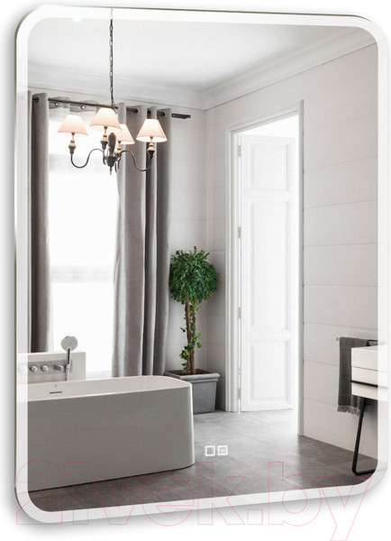 Изображение товара Зеркало Silver Mirrors Стив 68.5x91.5 / LED-00002344