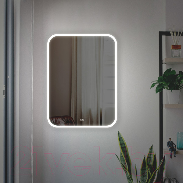 Изображение товара Зеркало Silver Mirrors Стив 68.5x91.5 / LED-00002344