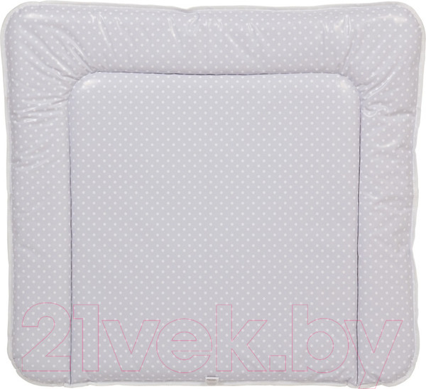Изображение товара Пеленальный матрас Polini Kids Бегемотик 65x65 / 0002635-3 (серый)