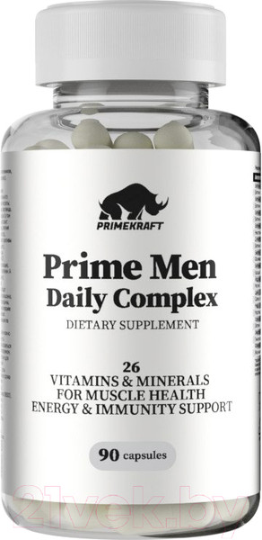 Изображение товара Витаминно-минеральный комплекс Prime Kraft Men Daily Сomplex (90 капсул)