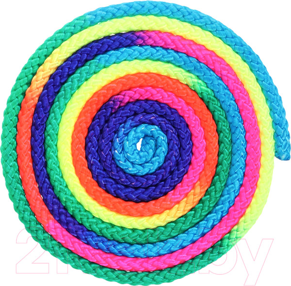 Изображение товара Скакалка для художественной гимнастики Grace Dance 3807349 (3м, радуга)
