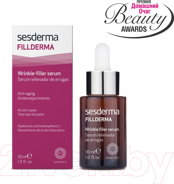 Изображение товара Сыворотка для лица Sesderma Fillderma Для заполнения морщин (30мл)