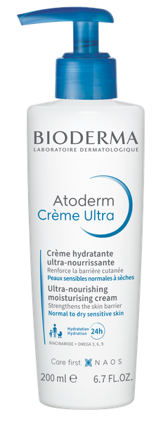 Изображение товара Крем для тела Bioderma Atoderm Creme Ultra с помпой (200мл)