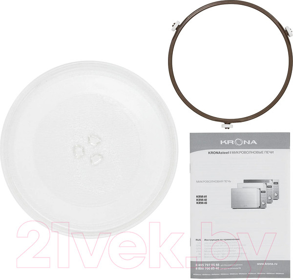 Изображение товара Микроволновая печь Krona Quantum 44 MR/IX / КА-00001596