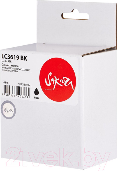 Изображение товара Картридж Sakura Printing SILC3619BK