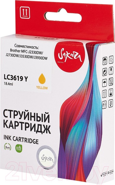 Изображение товара Картридж Sakura Printing SILC3619Y