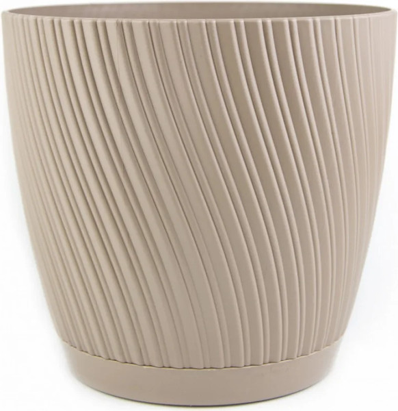 Изображение товара Кашпо Formplastic Mika Eco FP-4570 (серо-бежевый)