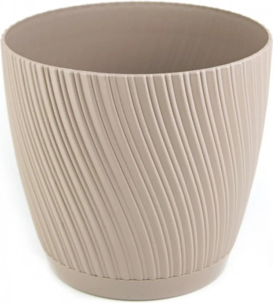 Изображение товара Кашпо Formplastic Mika Eco FP-4570 (серо-бежевый)