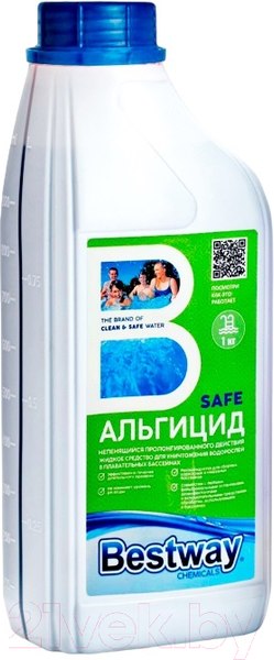 Изображение товара Средство для борьбы с водорослями Bestway Альгицид Safe непенящийся ASP1LBW (1кг)