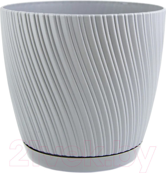 Изображение товара Кашпо Formplastic Mika Eco FP-4580 (платина)