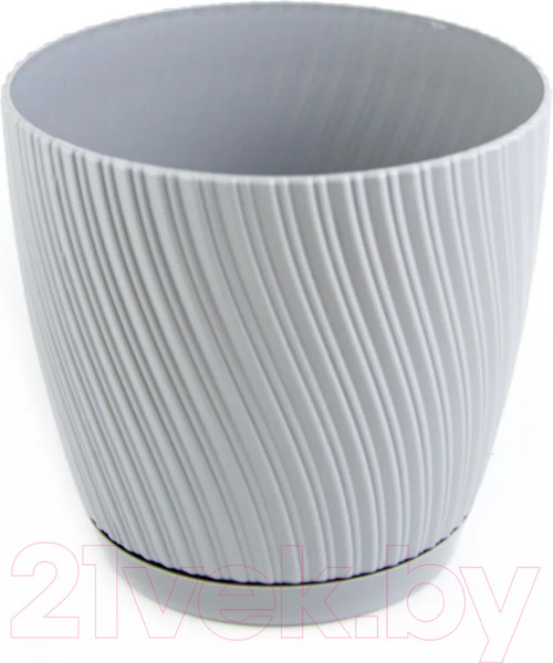 Изображение товара Кашпо Formplastic Mika Eco FP-4580 (платина)