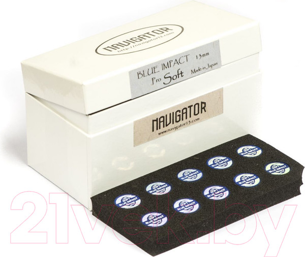 Изображение товара Наклейка для кия Navigator Japan Blue Impact Pro / 45.320.13.1