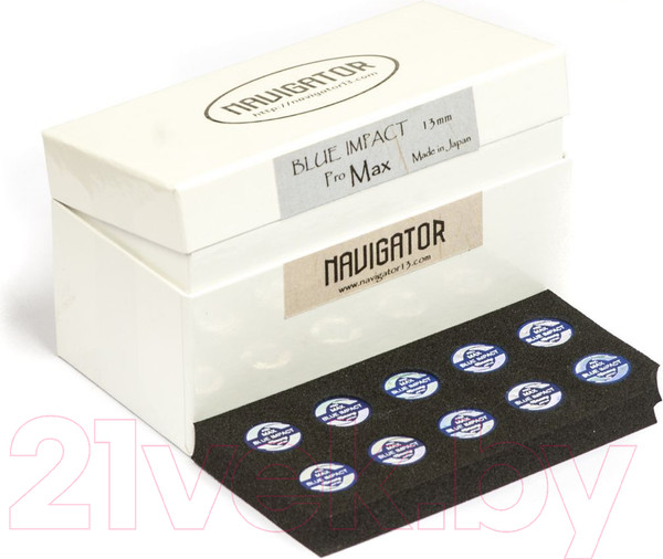 Изображение товара Наклейка для кия Navigator Japan Blue Impact Pro / 45.320.13.2