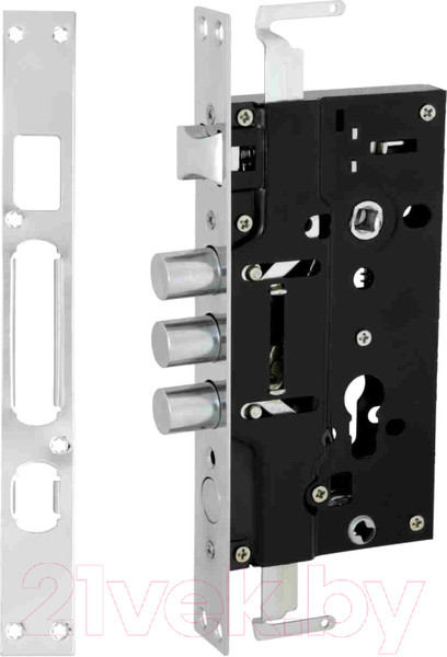 Изображение товара Замок врезной Basara A14-4С R CP (правый, хром)