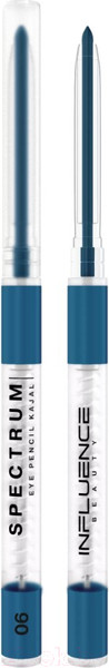 Изображение товара Карандаш для глаз Influence Beauty Spectrum Автоматический стойкий тон 06 (0.28г)