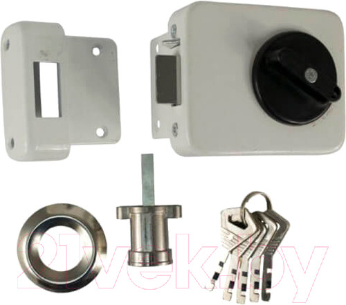 Изображение товара Замок накладной Basara ЗН-40 MWP (белый)