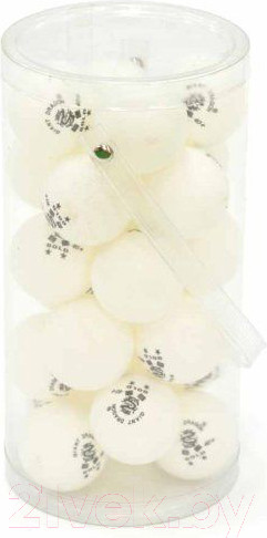 Изображение товара Набор мячей для настольного тенниса Giant Dragon Training Gold 2 New / 51.683.32.5 (24шт, белый)