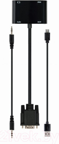 Изображение товара Адаптер Gembird A-VGA-HDMI-02