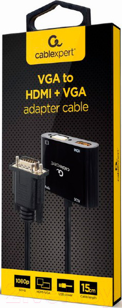 Изображение товара Адаптер Gembird A-VGA-HDMI-02