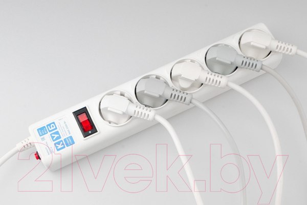 Изображение товара Сетевой фильтр Power Cube SPG-B-0.5M-WHITE
