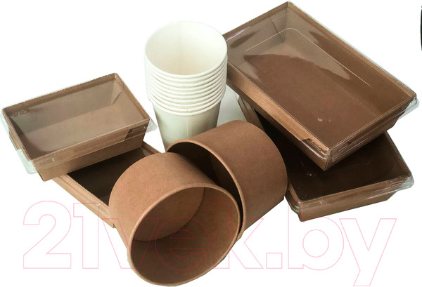 Изображение товара Набор одноразовой посуды Paperko Н8 (16шт)