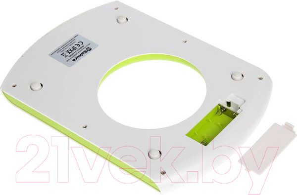 Изображение товара Кухонные весы Sakura SA-6068G (белый/зеленый)