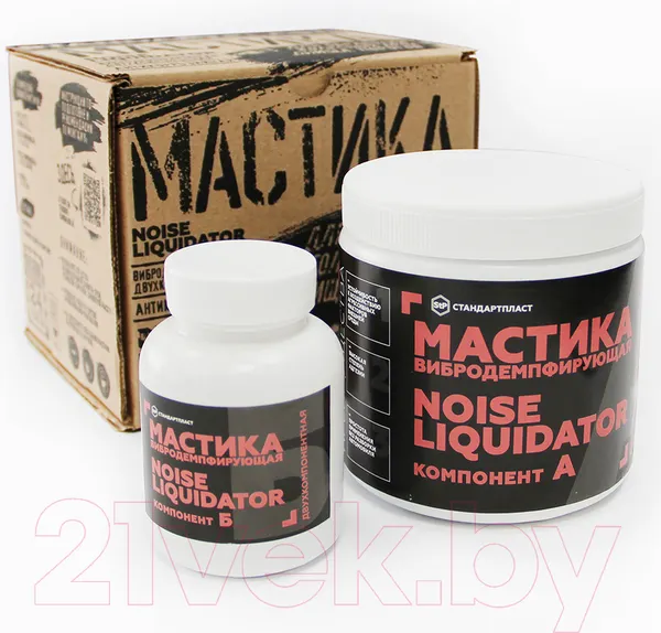 Изображение товара Мастика автомобильная StP NoiseLIQUIDator / 000370100 (контейнер)