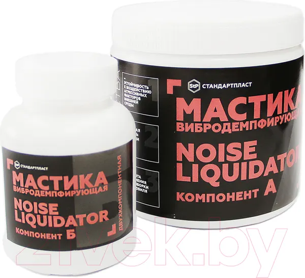 Изображение товара Мастика автомобильная StP NoiseLIQUIDator / 000370100 (контейнер)